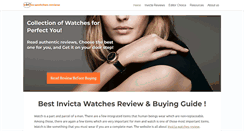 Desktop Screenshot of invictareview.com